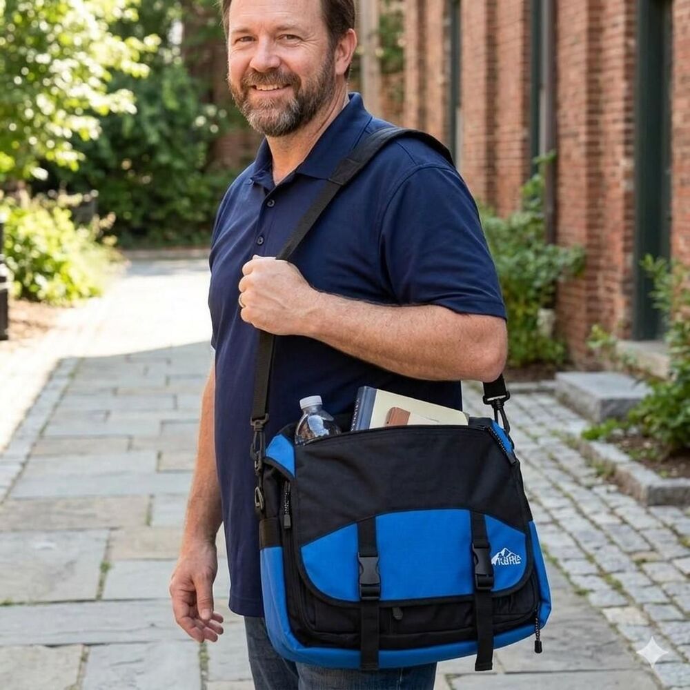 Utility Messenger Bag gorpcore techwear multiple  compartments,pocket new no pkg